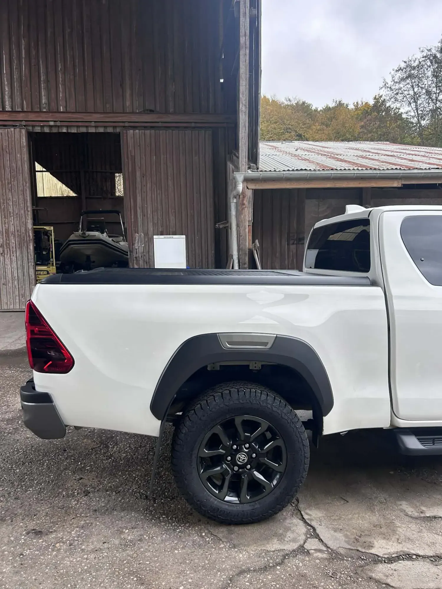 extérieur pick up après